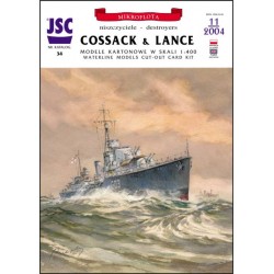 British destroyers COSSACK...