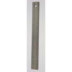 Stainless steel ruler with...