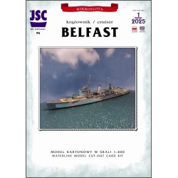 Brytyjski krążownik BELFAST...