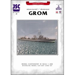 Polski niszczyciel GROM...