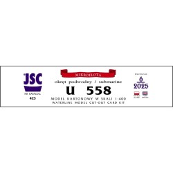 German U-boat U 558 (JSC 423)